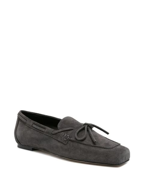 Aeyde suede loafers - Grey - zdjęcie produktu nr 2