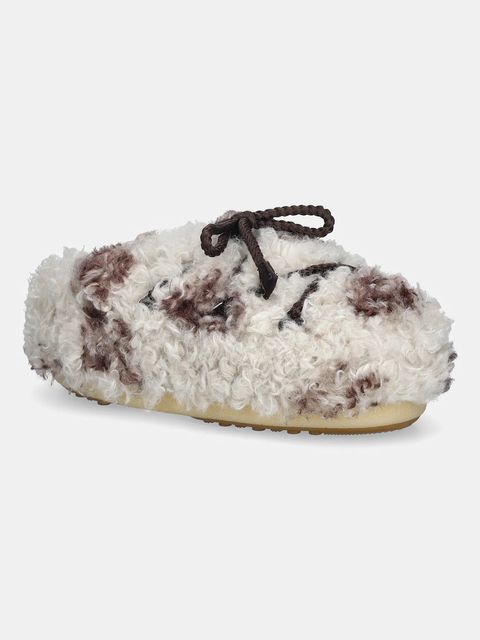 Moon Boot śniegowce MB EVX MULE CURLY kolor czarny 80D1470080 MM04 - zdjęcie produktu nr 1