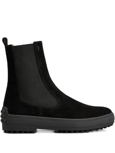 Tod's suede Chelsea boots - Black - zdjęcie produktu nr 1