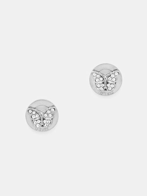 Guess kolczyki damskie ze stali nierdzewnej BORBOLETA - zdjęcie produktu nr 2