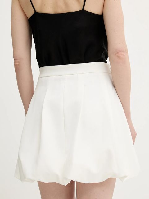 Answear.LAB spódnica kolor biały mini prosta - zdjęcie produktu nr 2