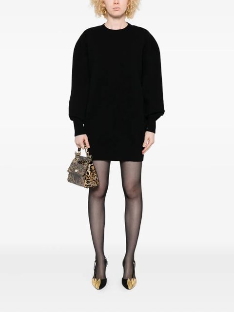 TOM FORD round-neck cashmere mini dress - Black - zdjęcie produktu nr 2