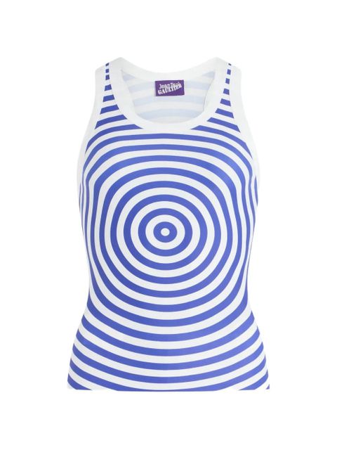 Jean Paul Gaultier The Blue Target tank top - zdjęcie produktu nr 1