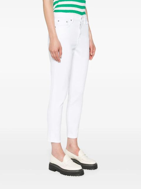 Lauren Ralph Lauren high-rise skinny jeans - White