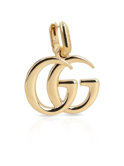 Gucci logo-pendant earrings - Gold - zdjęcie produktu nr 2