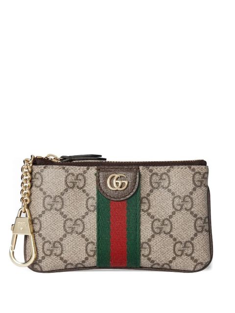 Gucci Ophidia logo-detail striped purse - Neutrals - zdjęcie produktu nr 1