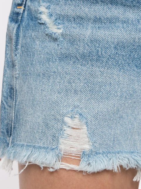 AGOLDE Swap Meet distressed shorts - Blue