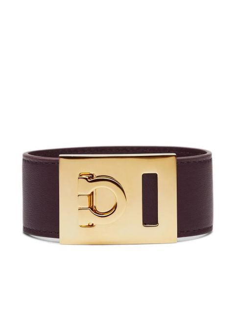 Ferragamo Gancini bracelet - Brown - zdjęcie produktu nr 1