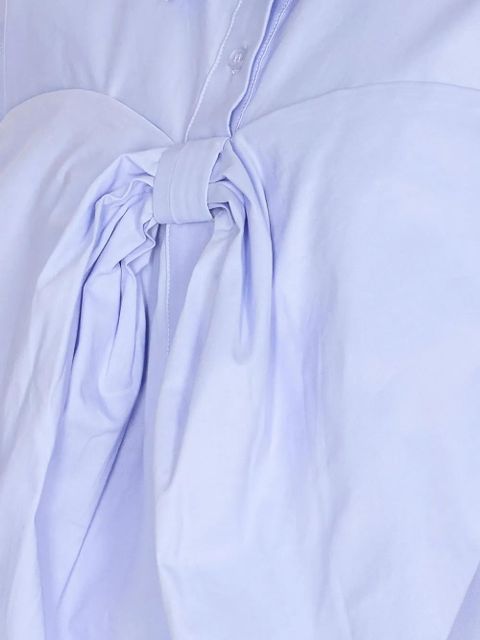 Essentiel Antwerp bow shirt - Blue