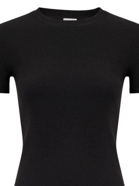 Nanushka Axton cropped T-shirt - Black