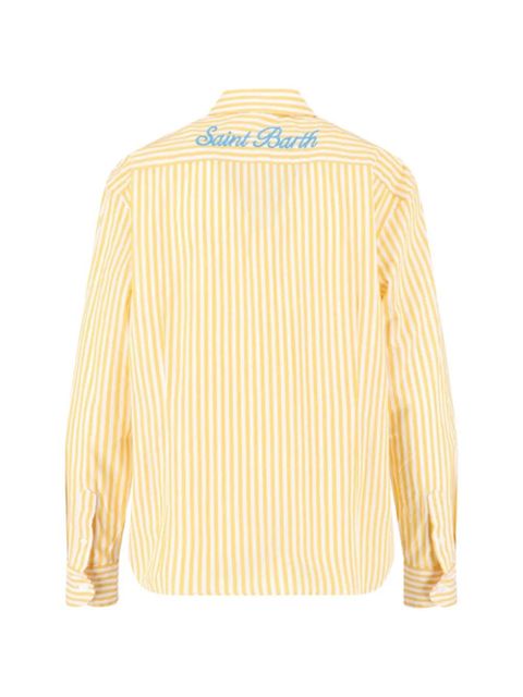 MC2 Saint Barth Brigitte striped shirt - Yellow - zdjęcie produktu nr 2