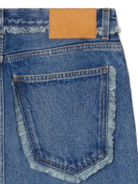 Alanui fringed jeans - Blue