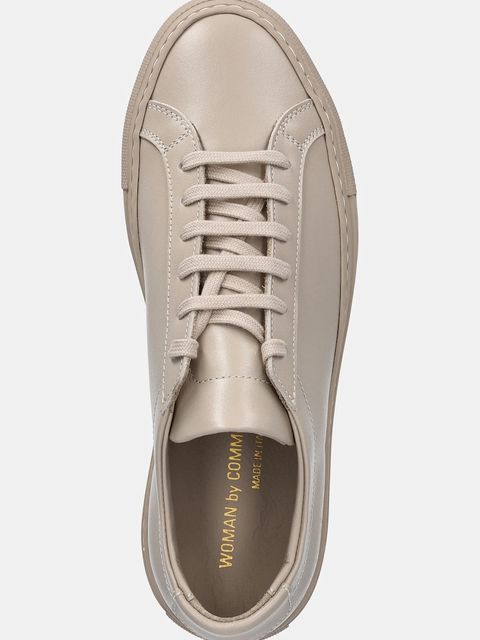 Common Projects sneakersy skórzane Original Achilles Low damskie kolor beżowy 3701