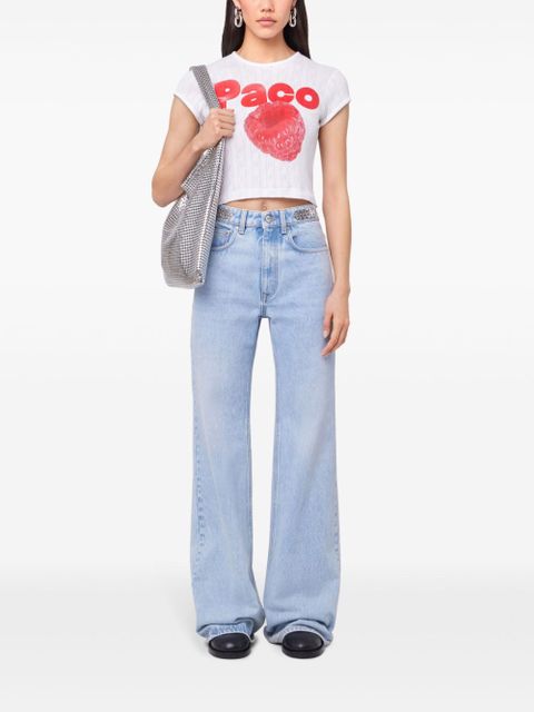 Rabanne printed T-shirt - White - zdjęcie produktu nr 2