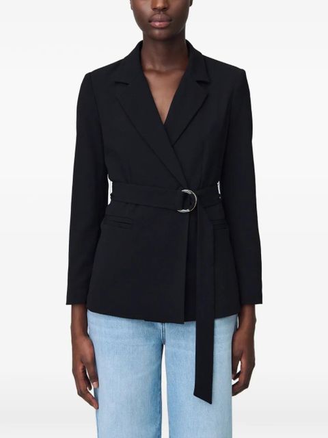 Claudie Pierlot belted blazer - Black