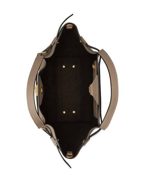 Tod's buckle strap tote bag - Neutrals