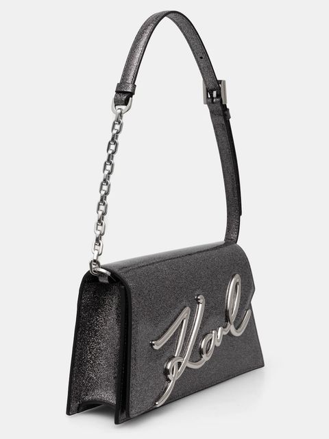 Karl Lagerfeld torebka K/SIGNATURE kolor srebrny A1W30150