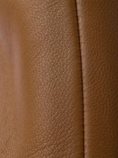 Prada 55mm zip-up block-heel boots - Brown