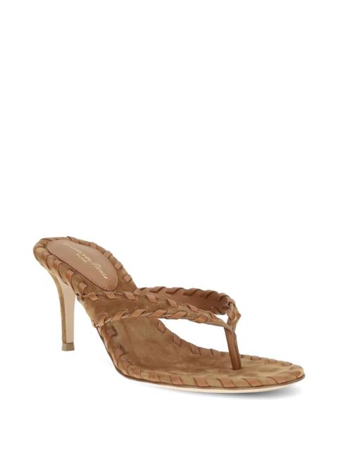 Gianvito Rossi braided-strap sandals - Neutrals - zdjęcie produktu nr 2