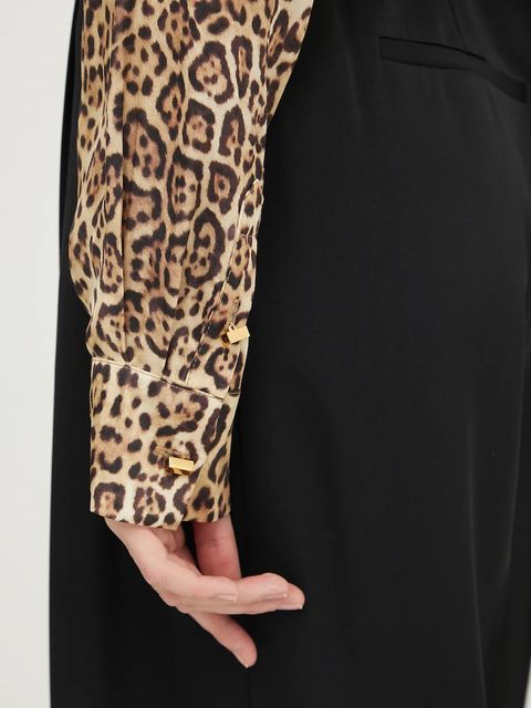 Marciano by Guess koszula MELISSA damska kolor beżowy regular z kołnierzykiem klasycznym 5GGH32 7298A