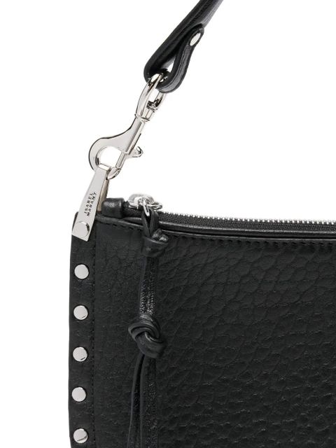 ISABEL MARANT Oskan studded shoulder bag - Black