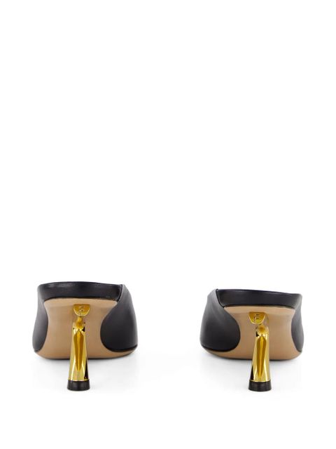 Ferragamo S-Shaped mules - Black