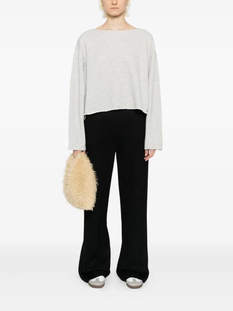 American Vintage knitted cotton top - Grey - zdjęcie produktu nr 2