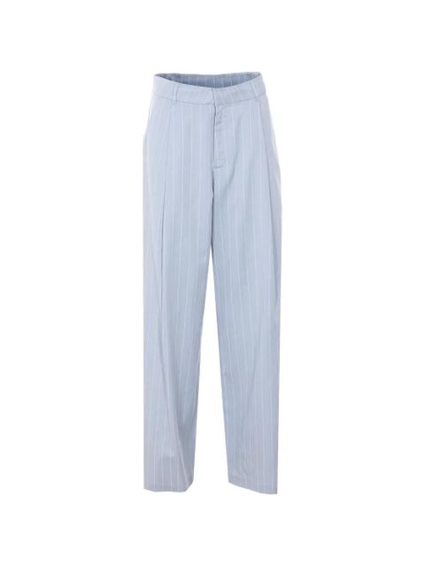 Eleh striped wide leg trousers - Blue - zdjęcie produktu nr 1