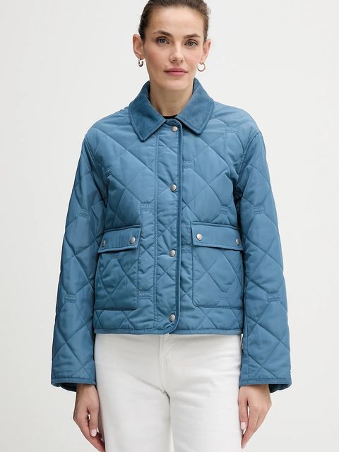 Tommy Hilfiger kurtka kolor niebieski przejściowa WW0WW47998 - zdjęcie produktu nr 1