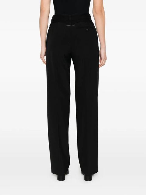 MM6 Maison Margiela high-waisted trousers - Black
