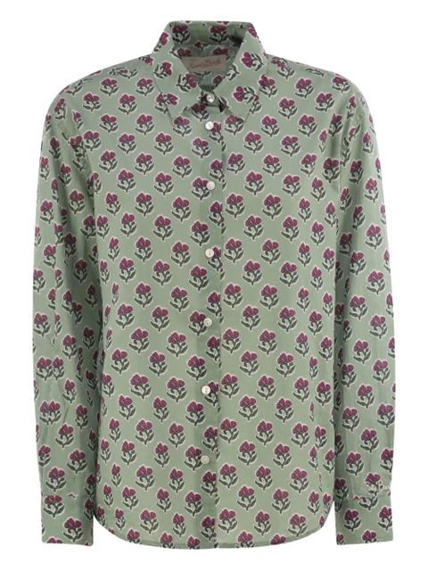 MC2 Saint Barth Meredith floral-print shirt - Green - zdjęcie produktu nr 1