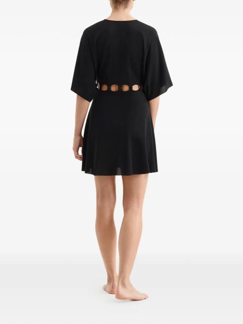 ERES V-neck cutout dress - Black