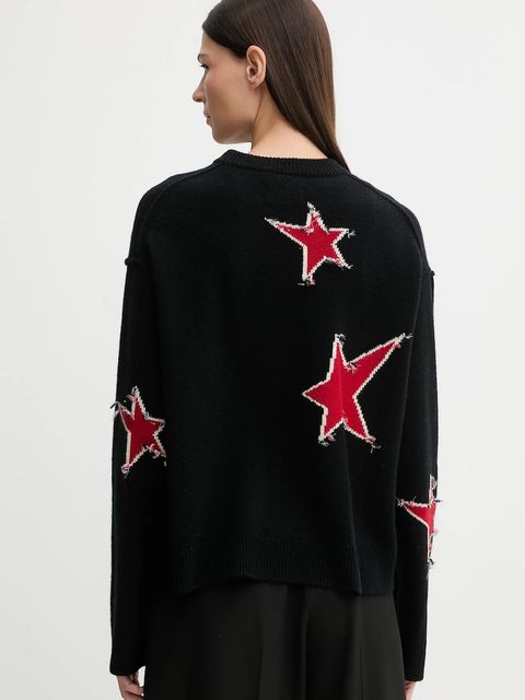 ZADIG&VOLTAIRE sweter kaszmirowy damski kolor czarny KWSW02842 - zdjęcie produktu nr 2