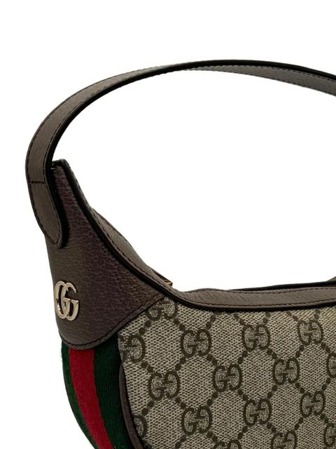 Gucci mini Ophidia GG-motif Web-stripe shoulder bag - Neutrals - zdjęcie produktu nr 2