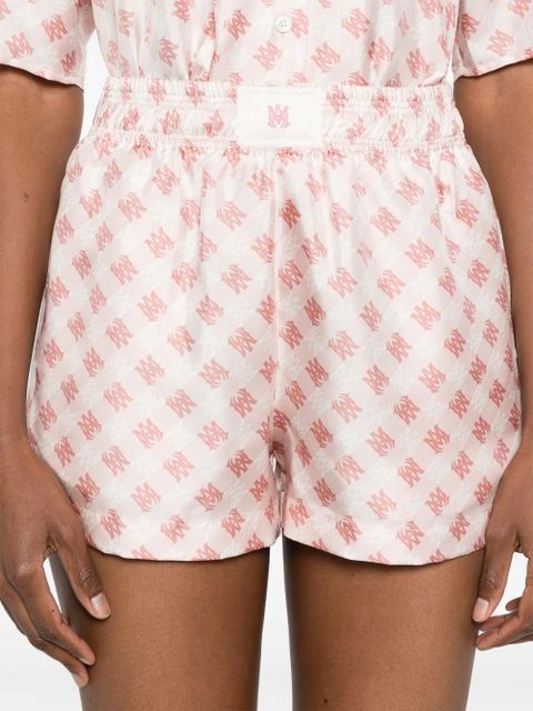 AMIRI MA logo-print shorts - Pink
