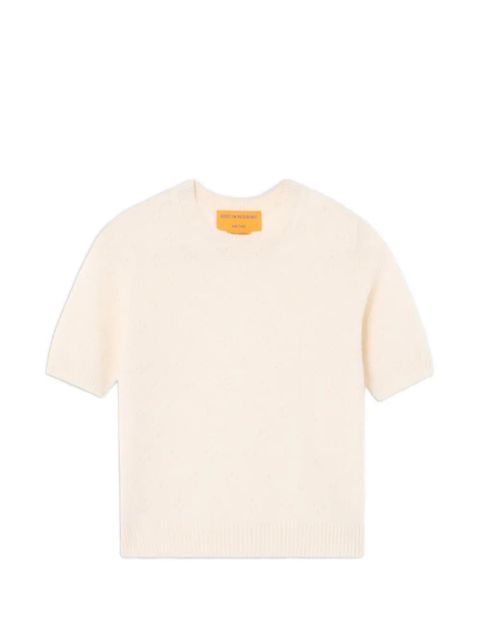 Guest In Residence Compass round-neck top - Neutrals - zdjęcie produktu nr 1