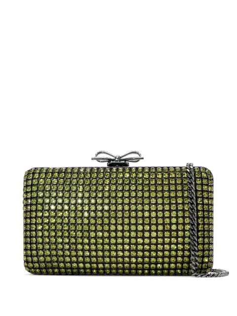 Self-Portrait Chainmail clutch bag - Green - zdjęcie produktu nr 1
