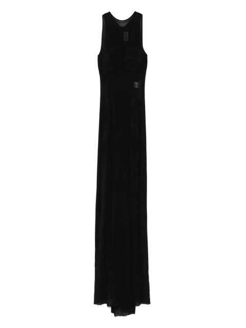 Jean Paul Gaultier semi-sheer maxi dress - Black - zdjęcie produktu nr 1