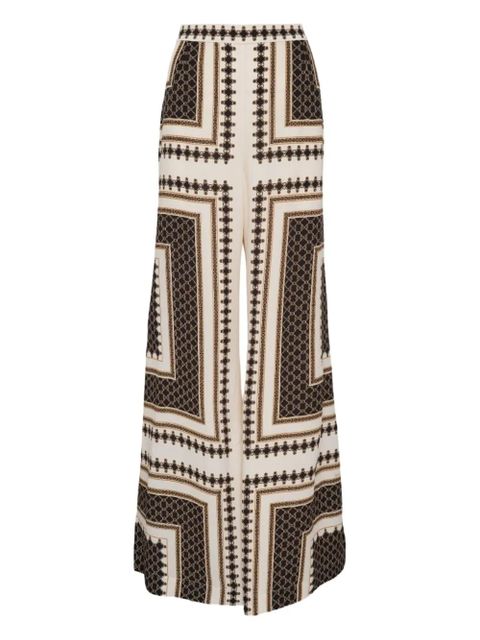 ZIMMERMANN geometric-print trousers - Neutrals - zdjęcie produktu nr 2