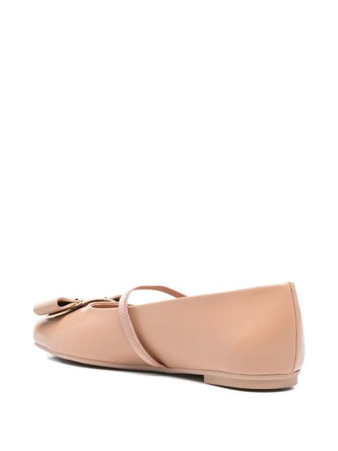 Ferragamo Vara square-toe ballet flats - Pink