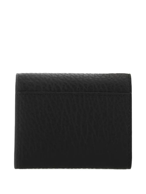 Maison Margiela leather tri-fold wallet - Black