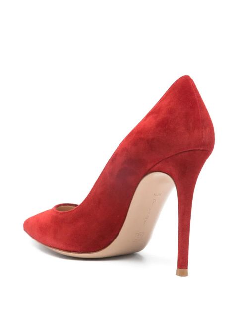 Gianvito Rossi pointed-toe pumps - Red