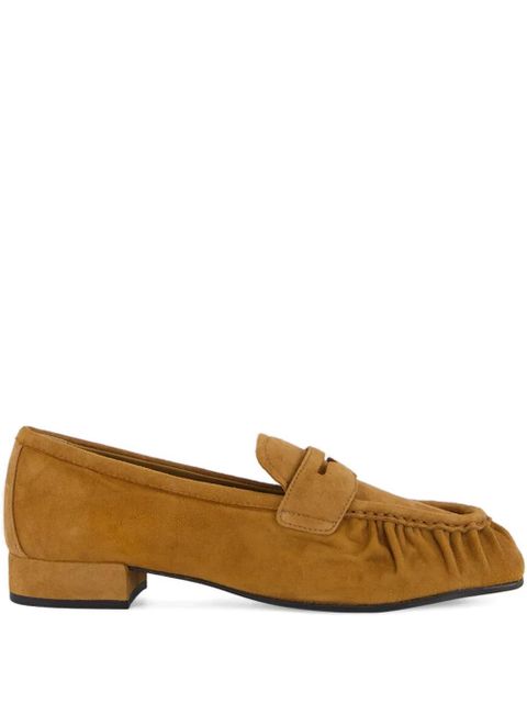 Prada leather loafers - Brown - zdjęcie produktu nr 1