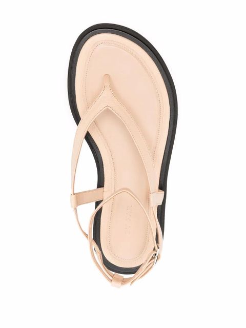 BY FAR Cece flatform sandals - Neutrals