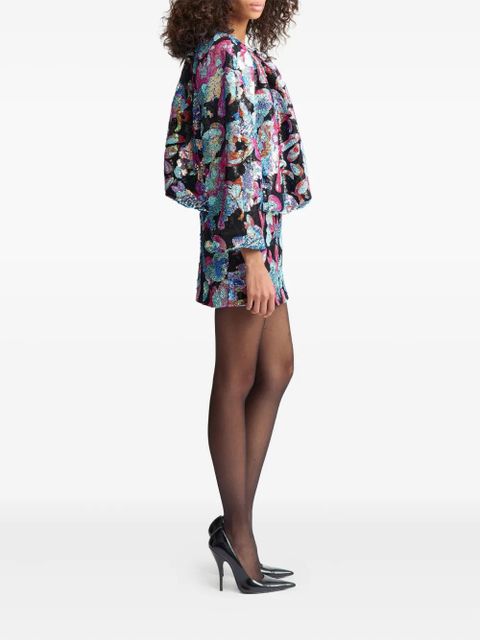 16Arlington Polin sequinned top - Black