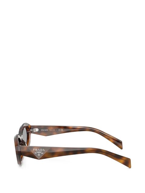 Prada Eyewear Symbole sunglasses - Brown