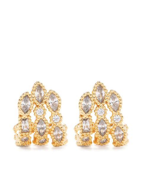 Maje rhinestone-embellished earrings - Gold - zdjęcie produktu nr 1