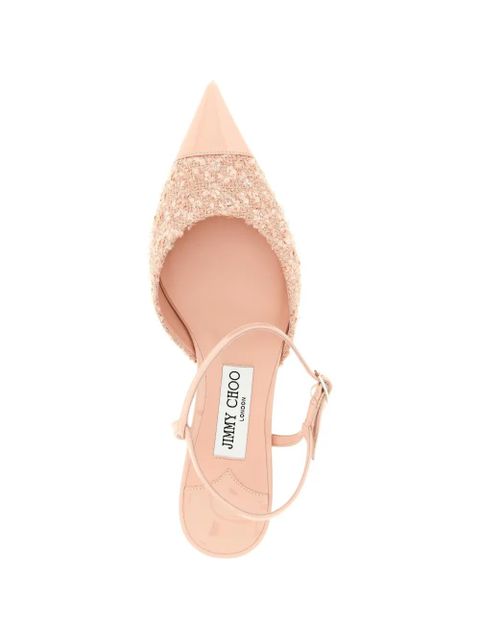 Jimmy Choo pearl-pendant slingback pumps - Pink