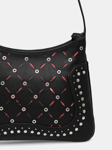 Desigual torebka YANKEE MANAOS BLACK kolor czarny 25WAXP38