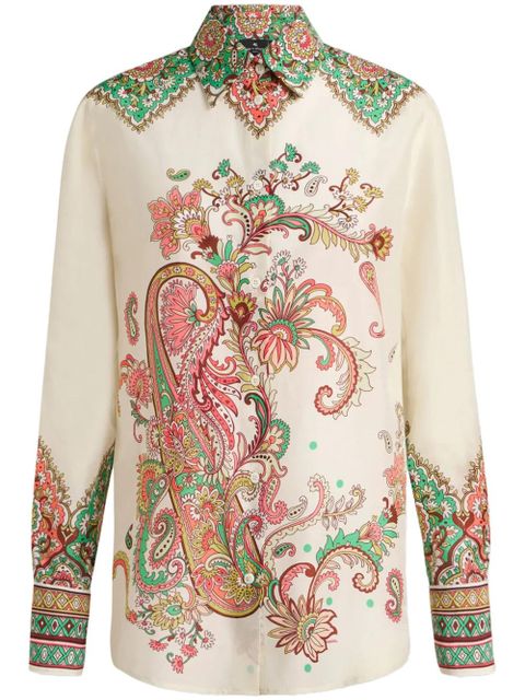 ETRO paisley-print shirt - White - zdjęcie produktu nr 1